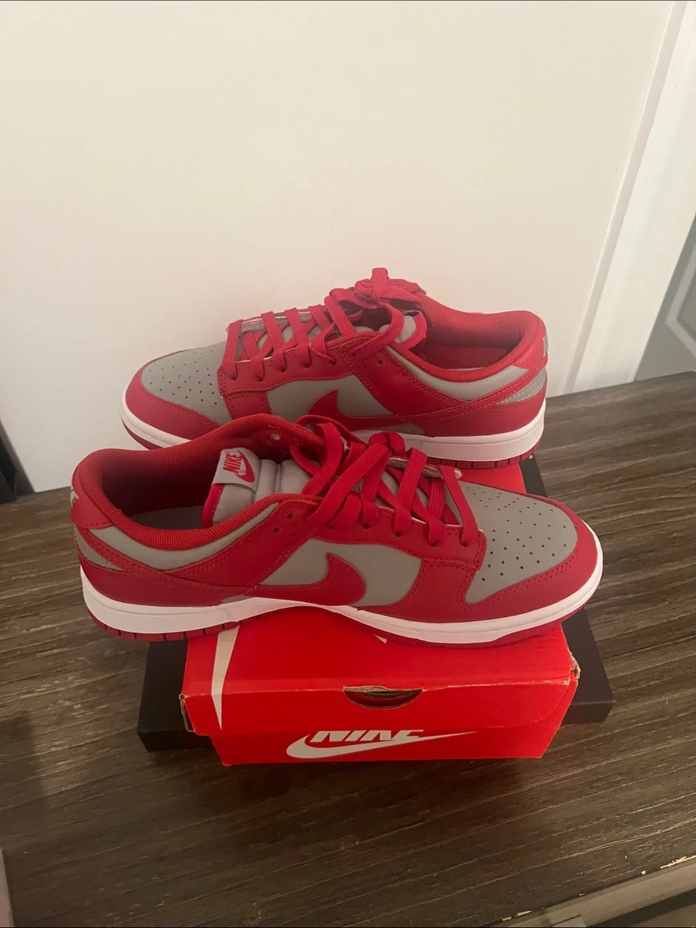 Nike Dunk Low Retro UNLV(2021) - Red/Grey